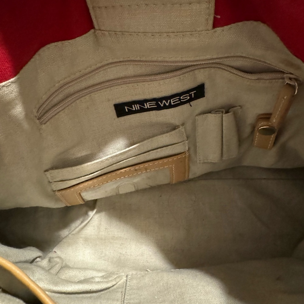 Nine west Canvas tote bag - Picture 6 of 6
